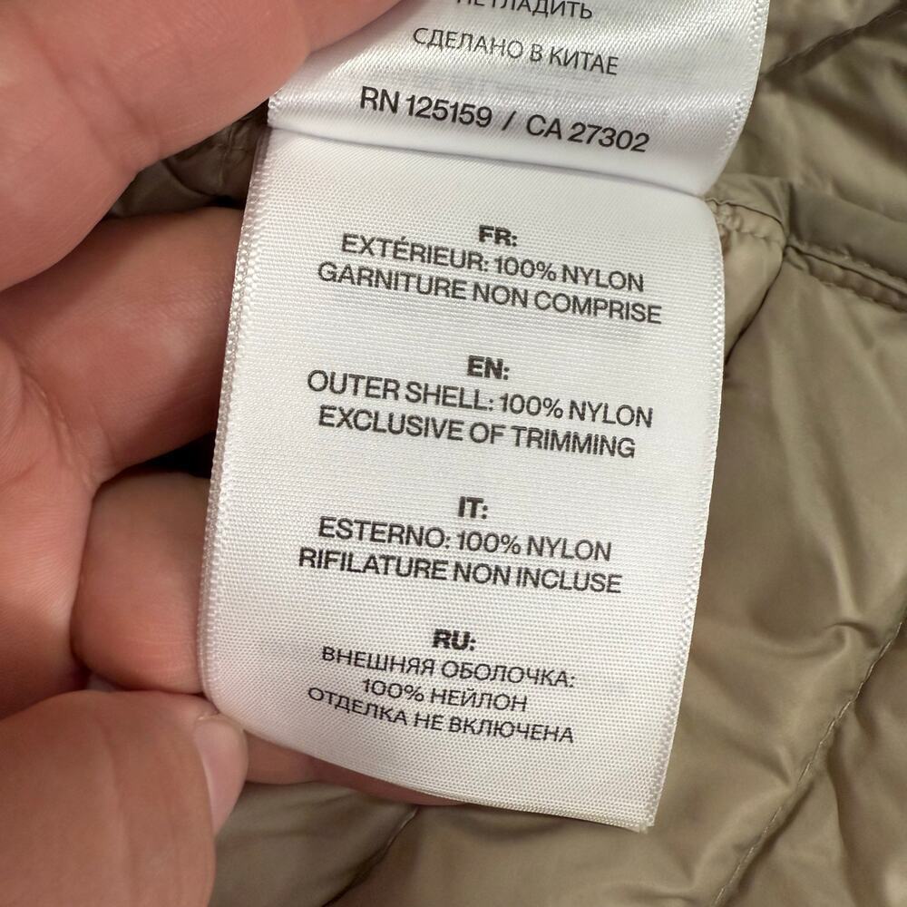 NWT Soia & Kyo Ayleen Ultra-Lightweight Down Hooded Puffer Jacket, Hush, XS - Picture 7 of 8